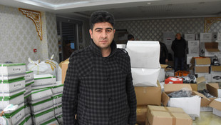 Nusaybin'de terör mağduru çocuklara giyim yardımı