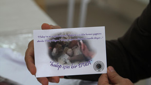 Öğretmen ve öğrencilerden Halep için bir dua projesi