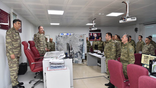 Orgeneral Akar'ın Gaziantep ve Kilis'teki birlikleri ziyareti