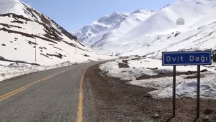 Ovit Dağı çığ tehlikesi nedeniyle ulaşıma kapatıldı