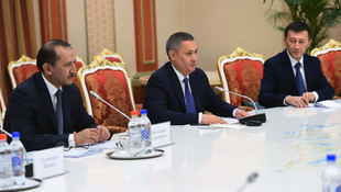 Özbekistan heyeti Tacikistan'da