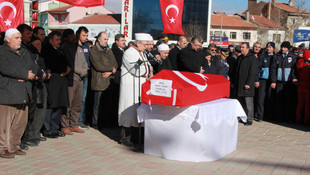 Piyade Uzman Çavuş Şahin Afyonkarahisarda son yolculuğuna uğurlandı