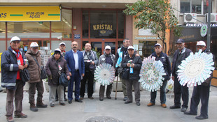 Piyangoculardan hipermarket protestosu