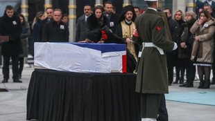 Rus Büyükelçi Karlov'u uğurlama töreni