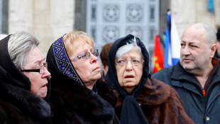 Rus Büyükelçi Karlov'un cenaze töreni