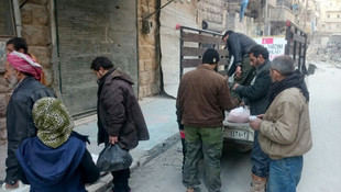 Sadakataşı Derneği'nden Halep'e yardım eli