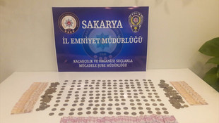 Sakarya'da tarihi eser ve sahte para operasyonu