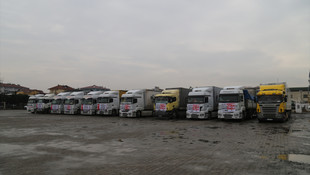 Sakarya'dan Halep'e 20 tır insani yardım