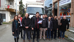 Sakarya'dan Halep'e yardım tırı