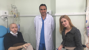 Sanatçı Elles'ten onkoloji hastalarına moral ziyareti