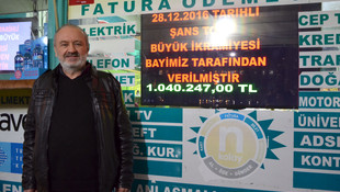 Şans Topu'nda büyük ikramiye Manisa'ya çıktı