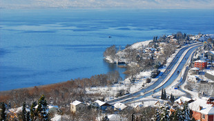 Sapanca Gölü'nün su seviyesi yükseldi