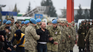 Şehir asker Mehmet Ünal için tören