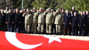 Şehit Astsubay Külekçi için Gaziantepte tören düzenlendi