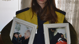 Şehit kızının bayrak talebi yerine getirildi