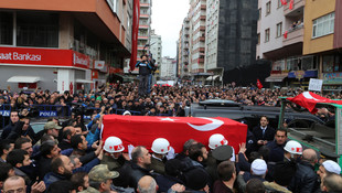 Şehitlerimizi uğurluyoruz