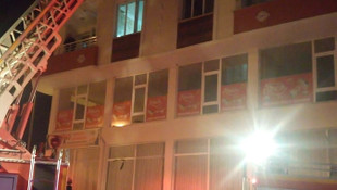 Siirt'te iş yerinde yangın