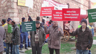 Silivri'de termik santrale karşı imza kampanyası