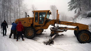 Sinop'ta kar etkili oluyor