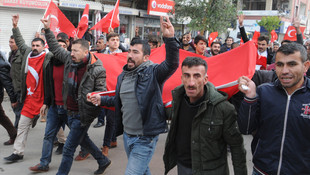 Şırnak'ta Teröre Karşı Tek Ses, Tek Yüreğiz Yürüyüşü