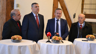 SMDK Başkanı el-Abde ve MYK Koordinatörü Hicab Damimarka'da