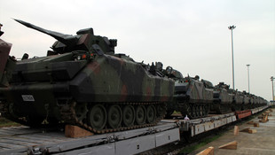 Suriye sınırına askeri sevkıyat