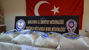 Suriye sınırında patlayıcı ele geçirildi