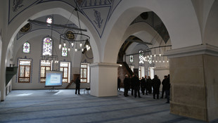 Tarihi Nasrullah Camisi'nin restorasyon çalışmaları