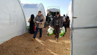 TDV'den Azez'e 6 bin kişilik çadır kent