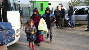 Telafer'den kaçan siviller