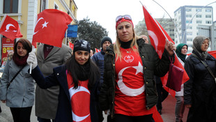 Teröre karşı birlik mitingi