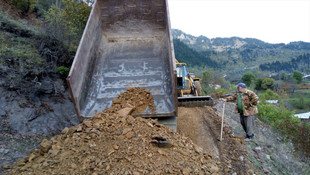 TİKA’dan Gürcistan'daki köylere yol desteği