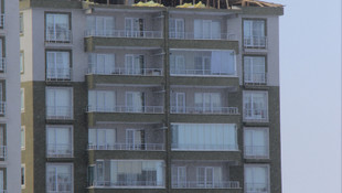 Tipi Yozgat'ta çatıyı uçurdu