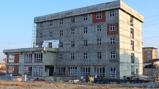 Tokat'ta yurt inşaatından düşen kişi yaralandı