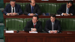 Tunus parlamentosunda Zevvari oturumu