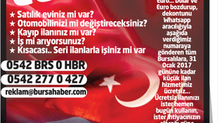 Türk lirasına basından destek