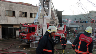 Tuzla'da fabrika yangını
