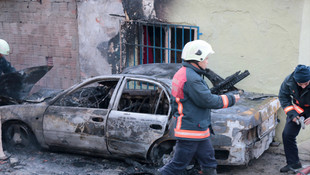 Ümraniye'de yangın