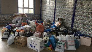 Üniversite öğrencilerinden Halep'e yardım kampanyası