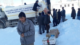 Van'daki Kırgızlardan Halep'e yardım
