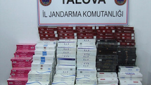 Yalova'da kaçak sigara operasyonu