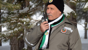 Yılbaşı öncesi çam ağacı nöbeti