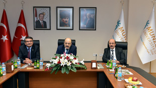 YÖK Başkanı Saraç Tunceli'de