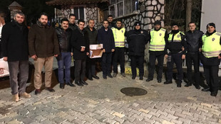 AK Gençler, yeni yıla polislerle girdi