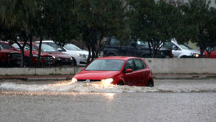 Antalya'da yağış