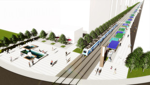 Antalya'ya müze konseptli cadde