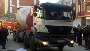 Beton mikserinin çarptığı Suriyeli çocuk öldü