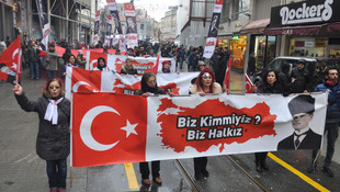 Beyoğlu'nda terör protestosu