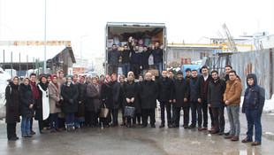 Çankırı'dan Haleplilere yardım