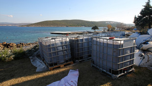 Çeşme açıklarında geminin karaya oturması